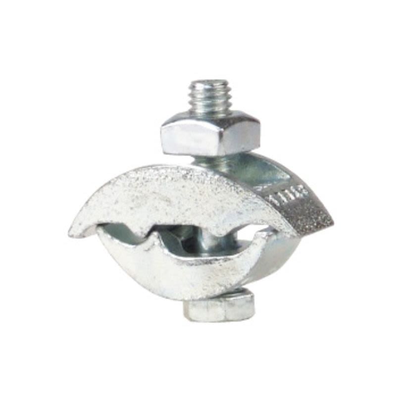 Steel City PC-2SC Parallel Beam Clamp, 2 in Conduit, Malleable Iron, Hot Dipped Galvanized